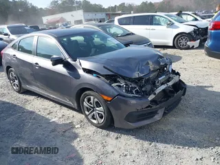 2017 Honda Civic LX with VIN 19XFC2F54HE068188, listed as a IAAI auction lot 41012768 with 176,366 mi miles and . Bid and sale history available at DreamBid. Image 1.