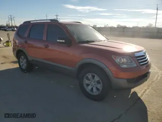 2009 Kia Borrego EX with VIN KNDJH741995027674, listed as a Copart auction lot 42526135 with 118,135 mi miles and Salvage Title. Bid and sale history available at carsss.com. Image 4.
