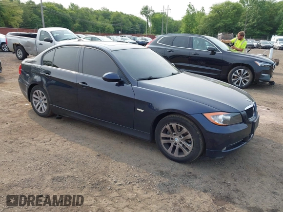 2007 BMW 3 Series 328i with VIN WBAVA33597PV66894, listed as a IAAI auction lot 42407280 with 160,527 mi miles and . Bid and sale history available at DreamBid. Image 1.