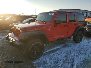 2018 Jeep Wrangler JK Unlimited Sport S with VIN 1C4BJWDG1JL816411, listed as a Copart auction lot 82702914 with 37,092 mi miles and Salvage Title. Bid and sale history available at carsss.com. Image 1.