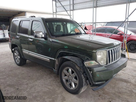 2008 Jeep Liberty Limited with VIN 1J8GP58K98W280368, listed as a IAAI auction lot 41372375 with 1 mi miles. Bid and sale history available at carsss.com. Image 1.