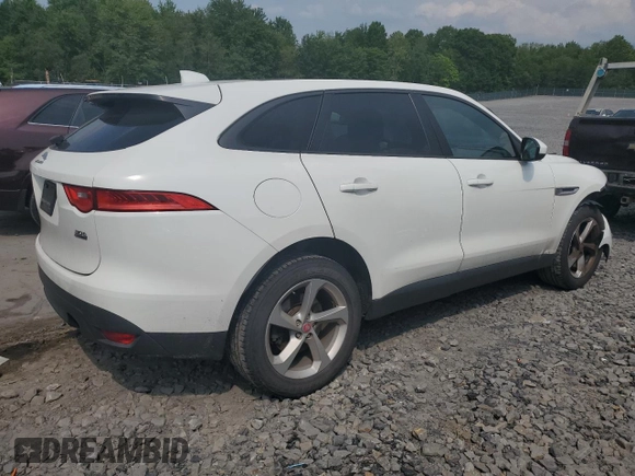 2018 Jaguar F-Pace 30t Premium z VIN SADCJ2GX6JA235205, wystawiony jako Copart lot #59315285 z przebiegiem 134 103 mil mil oraz Szkoda całkowita • Salvage title. Historia ofert i sprzedaży dostępna na DreamBid. Obrazek 3.