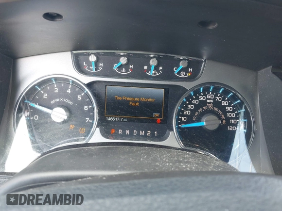 2013 Ford F-150 XL with VIN 1FTFW1ET7DFC35192, listed as a IAAI auction lot 42005378 with 146,617 mi miles. Bid and sale history available at carsss.com. Image 7.