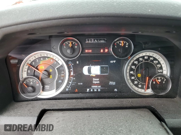 2013 Ram 1500 Express z VIN 1C6RR7FT6DS699630, wystawiony jako Copart lot #86182724 z przebiegiem 150 663 mil mil oraz Szkoda całkowita • Salvage title. Historia ofert i sprzedaży dostępna na DreamBid. Obrazek 9.