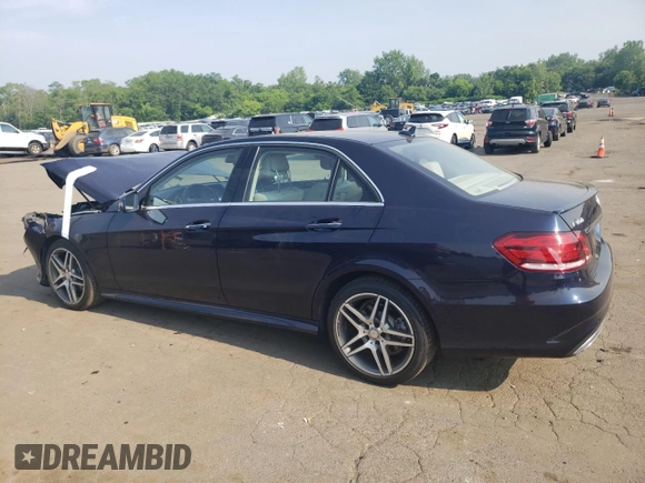 2016 Mercedes-Benz E 350 Luxury with VIN WDDHF8JB4GB295544, listed as a Copart auction lot 59818055 with 101,994 mi miles and Salvage title. Bid and sale history available at DreamBid. Image 2.