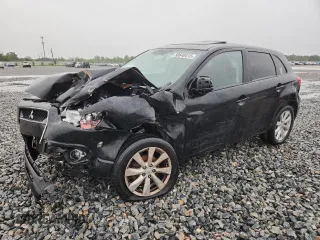 2012 Mitsubishi Outlander SE with VIN JA4AP4AU1CZ004612, listed as a Copart auction lot 58640415 with 99,462 mi miles and Salvage title. Bid and sale history available at DreamBid. Image 1.