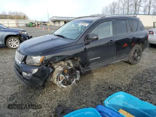 2016 Jeep Compass Sport with VIN 1C4NJCBA8GD525904, listed as a Copart auction lot 48983545 with 0 mi miles and Salvage Title. Bid and sale history available at carsss.com. Image 1.