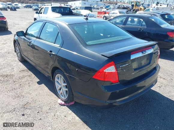 2012 Ford Fusion SEL with VIN 3FAHP0JAXCR387351, listed as a IAAI auction lot 41865873 with 158,521 mi miles. Bid and sale history available at carsss.com. Image 3.