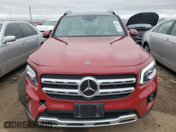 2020 Mercedes-Benz GLB 250 z VIN W1N4M4HB6LW029189, wystawiony jako Copart lot #51075265 z przebiegiem 38 661 mil mil oraz Szkoda całkowita • Salvage title. Historia ofert i sprzedaży dostępna na DreamBid. Obrazek 5.