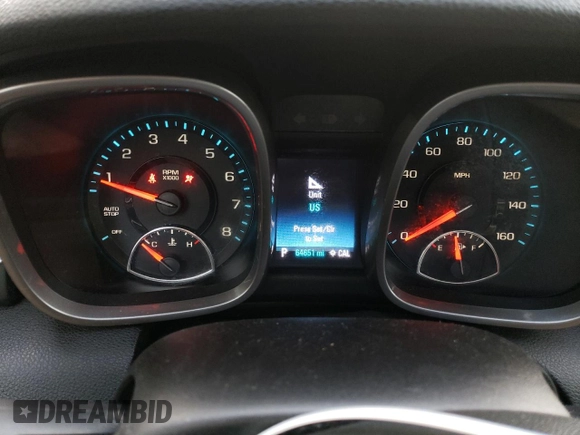 2015 Chevrolet Malibu LT with VIN 1G11C5SLXFF310901, listed as a Copart auction lot 45873375 with 64,651 mi miles and Salvage Title. Bid and sale history available at DreamBid. Image 9.