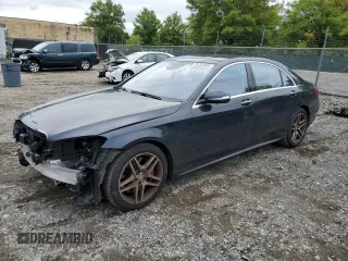 2017 Mercedes-Benz S 550 with VIN WDDUG8FB4HA315884, listed as a Copart auction lot 70753864 with 52,466 mi miles and Salvage Title. Bid and sale history available at carsss.com. Image 1.