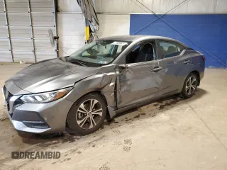 2020 Nissan Sentra SV with VIN 3N1AB8CV7LY251521, listed as a Copart auction lot 56141735 with 63,556 mi miles and Clean Title. Bid and sale history available at DreamBid. Image 1.