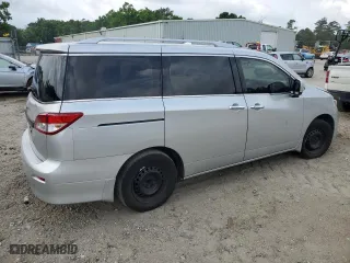 2013 Nissan Quest SV with VIN JN8AE2KP3D9070402, listed as a Copart auction lot 60081504 with 119,298 mi miles and Salvage Title. Bid and sale history available at carsss.com. Image 3.