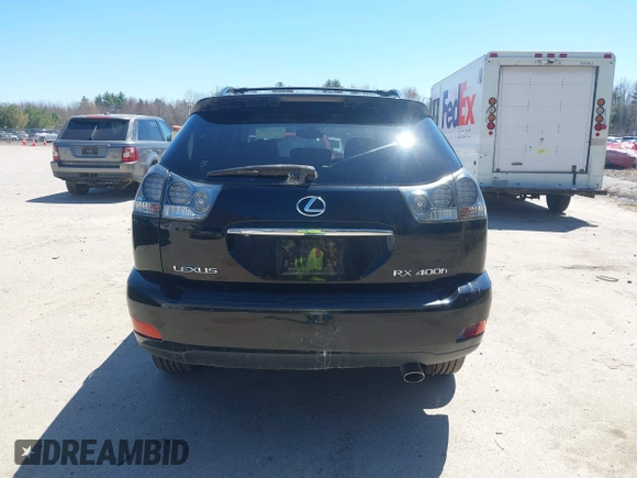 2006 Lexus RX 400h with VIN JTJHW31U760019722, listed as a IAAI auction lot 42117438 with 173,410 mi miles and . Bid and sale history available at DreamBid. Image 15.