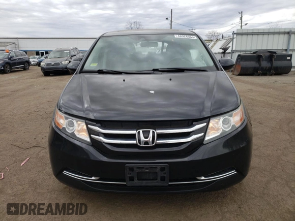 2017 Honda Odyssey EX-L with VIN 5FNRL5H68HB023916, listed as a Copart auction lot 48924965 with 121,603 mi miles and Salvage Title. Bid and sale history available at DreamBid. Image 5.