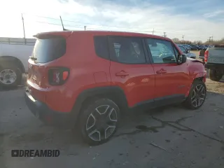 2020 Jeep Renegade Jeepster with VIN ZACNJAAB2LPM01621, listed as a Copart auction lot 85592854 with 21,543 mi miles and Salvage title. Bid and sale history available at DreamBid. Image 3.