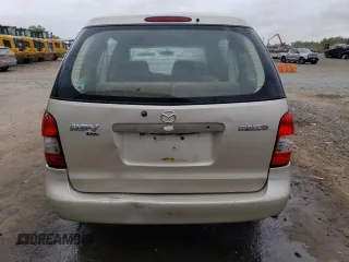 2000 Mazda MPV DX with VIN JM3LW28G5Y0142081, listed as a Copart auction lot 72956824 with 96,461 mi miles and Salvage Title. Bid and sale history available at carsss.com. Image 6.