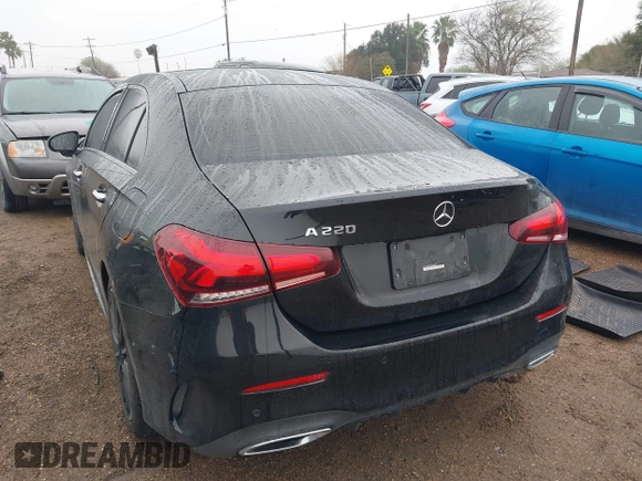 2022 Mercedes-Benz A 220 with VIN W1K3G4EBXNJ366825, listed as a IAAI auction lot 41445729 with 52,852 mi miles and . Bid and sale history available at DreamBid. Image 3.