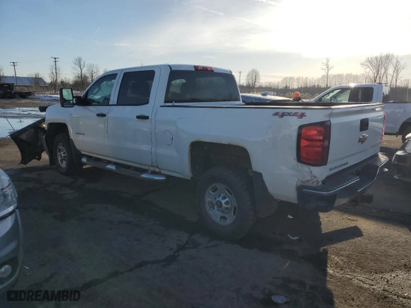 2015 Chevrolet Silverado 2500HD Built After Aug 14 Work Truck with VIN 1GC1KUEG8FF593091, listed as a Copart auction lot 48063435 with 0 mi miles and Salvage Title. Bid and sale history available at carsss.com. Image 2.