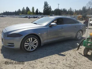 2011 Jaguar XJ with VIN SAJWA2GB2BLV17314, listed as a Copart auction lot 53533495 with 95,899 mi miles and Salvage Title. Bid and sale history available at carsss.com. Image 1.