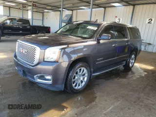 2015 GMC Yukon XL Denali with VIN 1GKS2JKJ1FR615647, listed as a Copart auction lot 67737263 with 183,728 mi miles and Salvage Title. Bid and sale history available at carsss.com. Image 1.