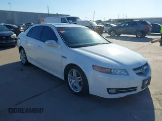 2007 Acura TL with VIN 19UUA66267A012475, listed as a IAAI auction lot 41763765 with 243,097 mi miles. Bid and sale history available at carsss.com. Image 1.
