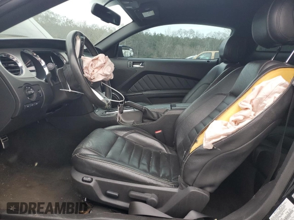 2012 Ford Mustang GT Premium with VIN 1ZVBP8CFXC5272336, listed as a Copart auction lot 86491414 with 103,653 mi miles and Salvage Title. Bid and sale history available at DreamBid. Image 7.