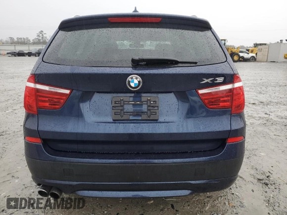 2014 BMW X3 xDrive28i with VIN 5UXWX9C50E0D34295, listed as a Copart auction lot 48472895 with 63,802 mi miles and Salvage Title. Bid and sale history available at DreamBid. Image 6.