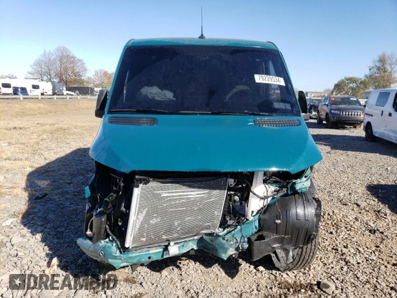 2024 Mercedes-Benz Sprinter Cargo with VIN W1Y4KBHY5RT187843, listed as a Copart auction lot 79239534 with Not Provided miles and Salvage Title. Bid and sale history available at carsss.com. Image 5.