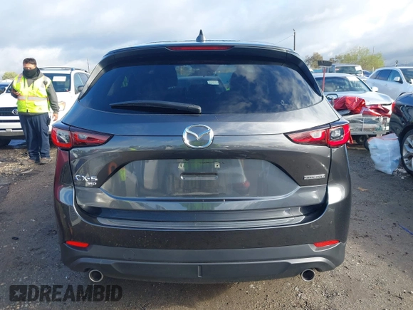 2023 Mazda CX-5 2.5 S Select Package with VIN JM3KFBBM1P0142605, listed as a IAAI auction lot 41789151 with 9,169 mi miles. Bid and sale history available at carsss.com. Image 17.
