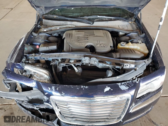 2013 Chrysler 300 with VIN 2C3CCAAG0DH723116, listed as a Copart auction lot 55057355 with 132,906 mi miles and Clean Title. Bid and sale history available at carsss.com. Image 12.
