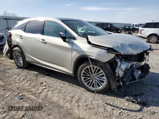 2021 Lexus RX 350 with VIN 2T2JZMDA3MC275549, listed as a Copart auction lot 52132665 with 71,445 mi miles and Salvage Title. Bid and sale history available at DreamBid. Image 4.