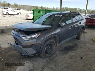 2023 Toyota RAV4 LE with VIN 2T3K1RFV4PC250992, listed as a Copart auction lot 50833805 with 36,123 mi miles and Salvage Title. Bid and sale history available at carsss.com. Image 1.