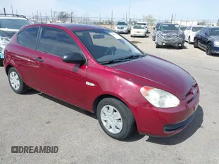 2007 Hyundai Accent GS with VIN KMHCM36C57U042263, listed as a IAAI auction lot 41688785 with 65,176 mi miles. Bid and sale history available at carsss.com. Image 1.