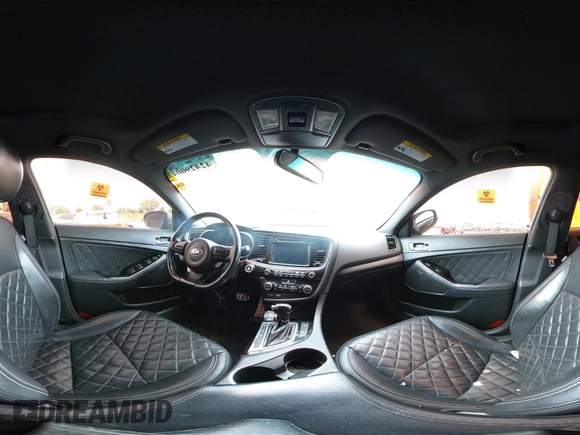 2014 Kia Optima SX Turbo with VIN 5XXGR4A65EG276131, listed as a IAAI auction lot 42429004 with 136,766 mi miles and . Bid and sale history available at DreamBid. Image 18.