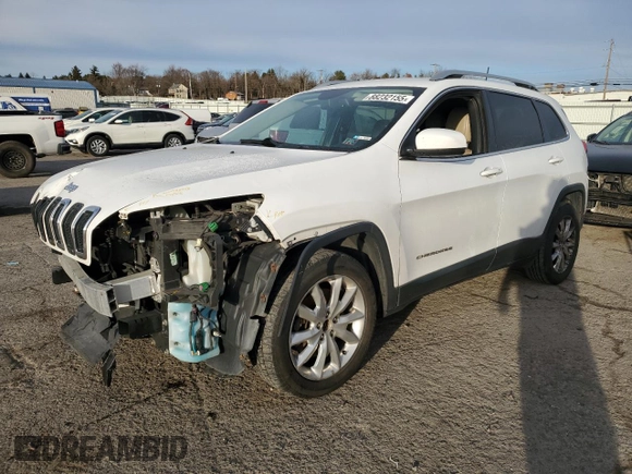 2016 Jeep Cherokee High Altitude with VIN 1C4PJLDB5GW369050, listed as a Copart auction lot 88232155 with 137,299 mi miles and Salvage Title. Bid and sale history available at carsss.com. Image 1.