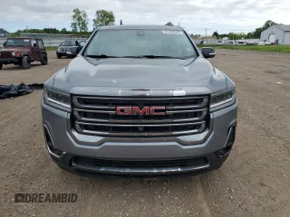 2021 GMC Acadia AT4 with VIN 1GKKNLLS3MZ206914, listed as a Copart auction lot 57458245 with 71,480 mi miles and Salvage title. Bid and sale history available at DreamBid. Image 5.