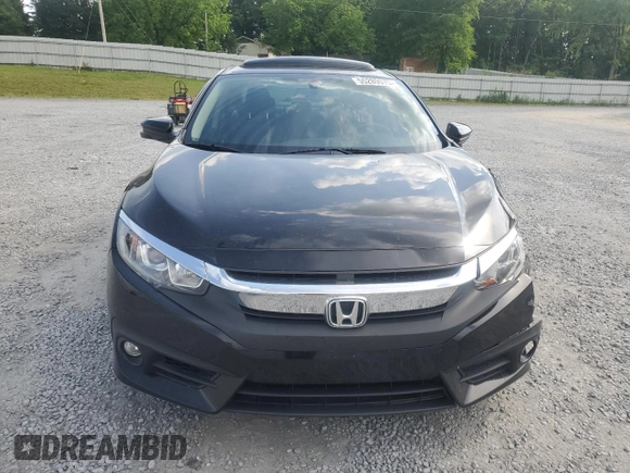 2018 Honda Civic EX-L z VIN JHMFC1F73JX037093, wystawiony jako Copart lot #55289575 z przebiegiem 70 318 mil mil oraz Szkoda całkowita • Salvage title. Historia ofert i sprzedaży dostępna na DreamBid. Obrazek 5.