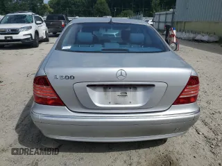 2000 Mercedes-Benz S-Class with VIN WDBNG75J6YA043807, listed as a Copart auction lot 70151654 with 0 mi miles and Clean Title. Bid and sale history available at carsss.com. Image 6.