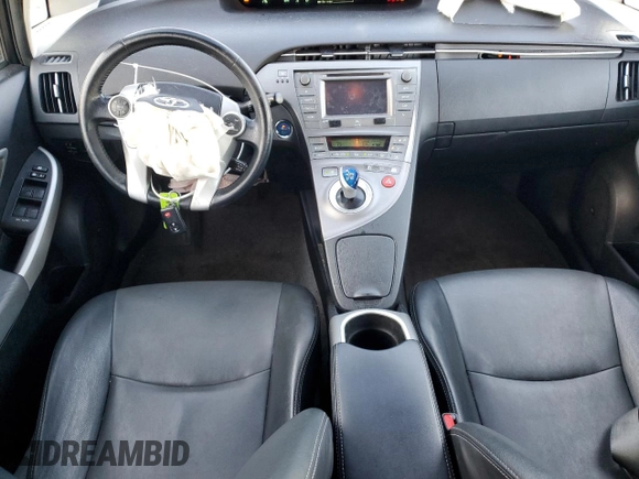 2014 Toyota Prius Four with VIN JTDKN3DU2E1761719, listed as a Copart auction lot 81494664 with 107,306 mi miles and Salvage Title. Bid and sale history available at DreamBid. Image 8.