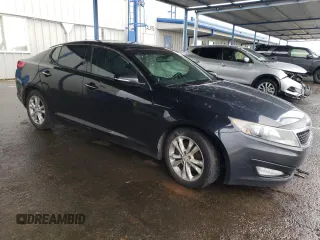 2013 Kia Optima EX with VIN 5XXGN4A74DG104062, listed as a Copart auction lot 43855255 with 155,452 mi miles and Salvage Title. Bid and sale history available at carsss.com. Image 4.