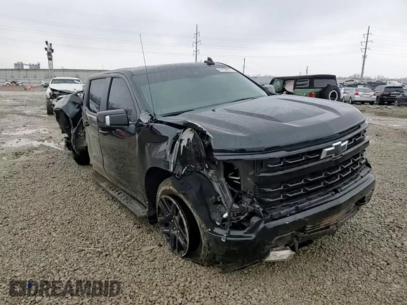 2024 Chevrolet Silverado 1500 RST with VIN 2GCUDEED5R1259289, listed as a Copart auction lot 46153015 with 8,805 mi miles and Salvage Title. Bid and sale history available at carsss.com. Image 11.
