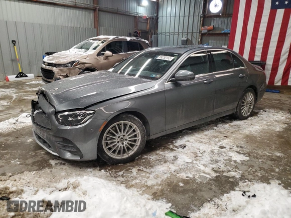 2021 Mercedes-Benz E-Class E 350 with VIN W1KZF8EB5MA930643, listed as a Copart auction lot 89250155 with 0 mi miles and Salvage Title. Bid and sale history available at carsss.com. Image 1.