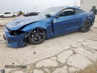 2023 Ford Mustang GT with VIN 1FA6P8CF9P5301583, listed as a Copart auction lot 57596535 with 19,916 mi miles and Salvage title. Bid and sale history available at DreamBid. Image 1.