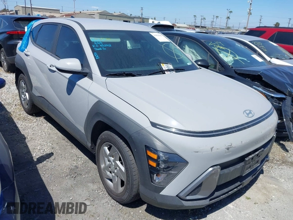 2024 Hyundai Kona SE with VIN KM8HA3AB7RU041986, listed as a IAAI auction lot 41830985 with 30,615 mi miles and . Bid and sale history available at DreamBid. Image 1.