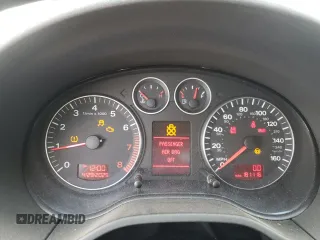 2008 Audi A3 z VIN WAUNF78P48A023749, wystawiony jako Copart lot #57071525 z przebiegiem 181 116 mil mil oraz Szkoda całkowita • Salvage title. Historia ofert i sprzedaży dostępna na DreamBid. Obrazek 9.