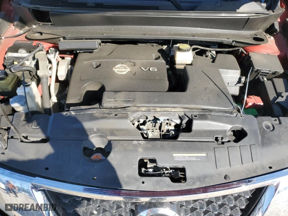 2014 Nissan Pathfinder SV with VIN 5N1AR2MM9EC684423, listed as a Copart auction lot 83176984 with 186,456 mi miles and Salvage Title. Bid and sale history available at carsss.com. Image 13.