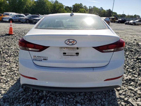 2017 Hyundai Elantra SE with VIN 5NPD74LF5HH174715, listed as a Copart auction lot 56052045 with 184,036 mi miles and Clean Title. Bid and sale history available at DreamBid. Image 6.