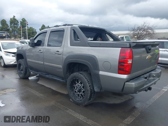 2007 Chevrolet Avalanche 1LT with VIN 3GNEC12067G249531, listed as a IAAI auction lot 41783476 with 156,560 mi miles and . Bid and sale history available at DreamBid. Image 3.