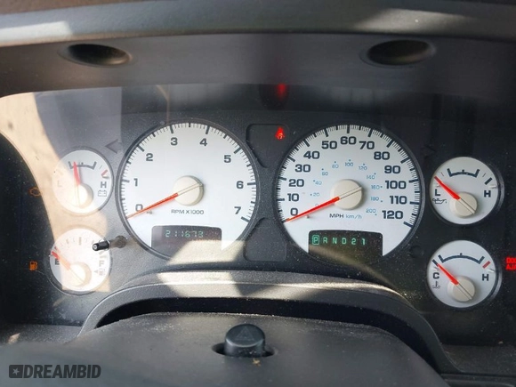 2003 Dodge Ram 1500 ST with VIN 1D7HU18N13S266025, listed as a IAAI auction lot 42040676 with 211,673 mi miles. Bid and sale history available at carsss.com. Image 7.